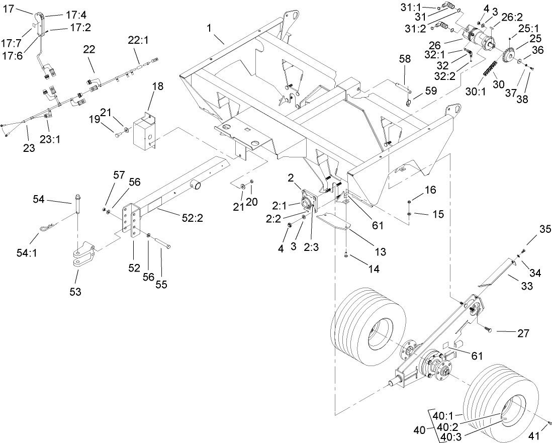 Cradle and Trailer Assembly