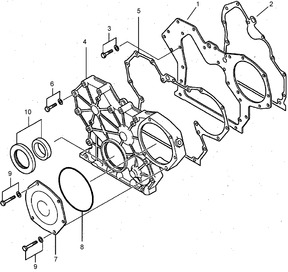 Timing Gearcase Assembly