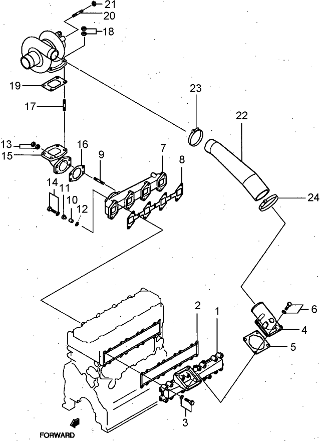 Inlet and Exhaust System Assembly