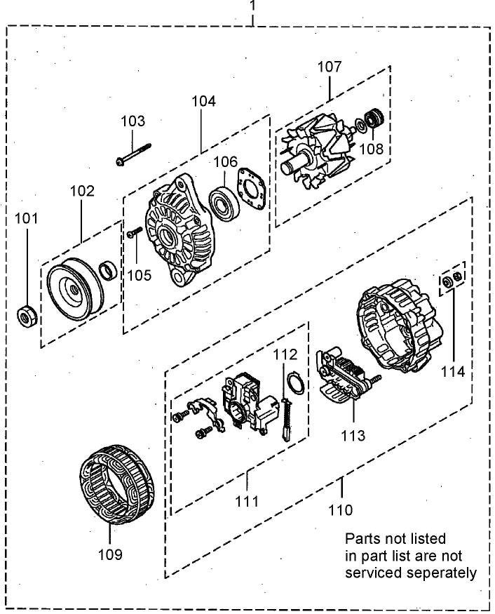 Alternator Assembly