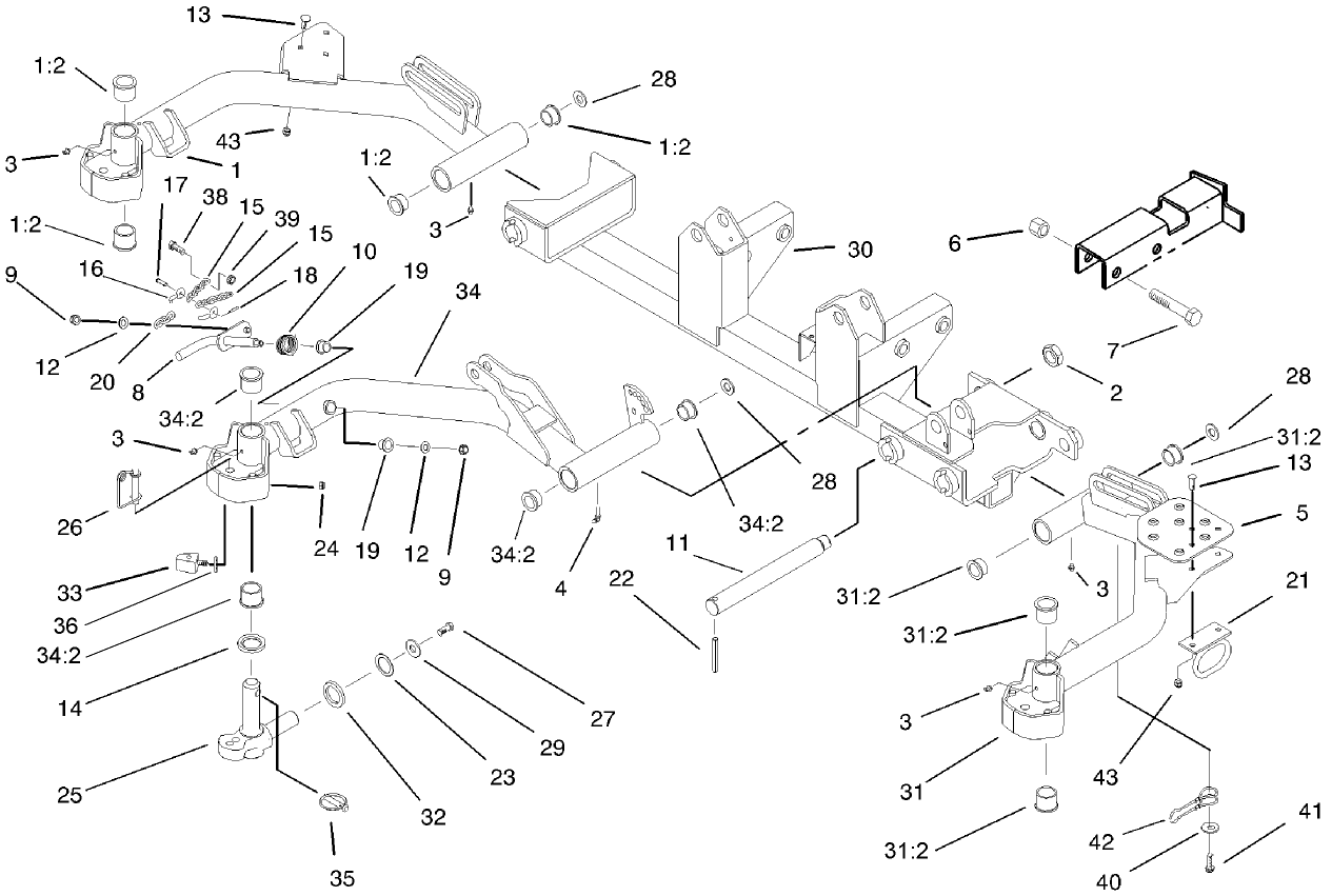 Front Lift Arm Assembly