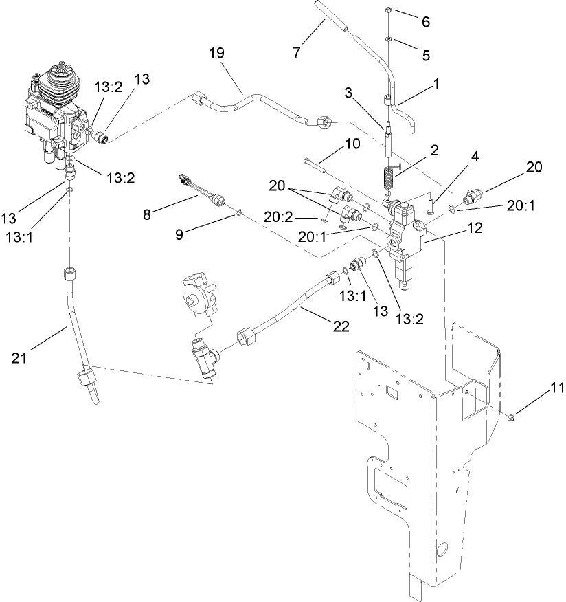 Principle Hydraulic Assembly