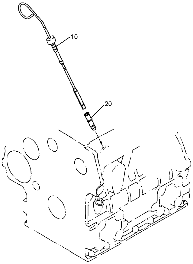 Dipstick and Guide Assembly