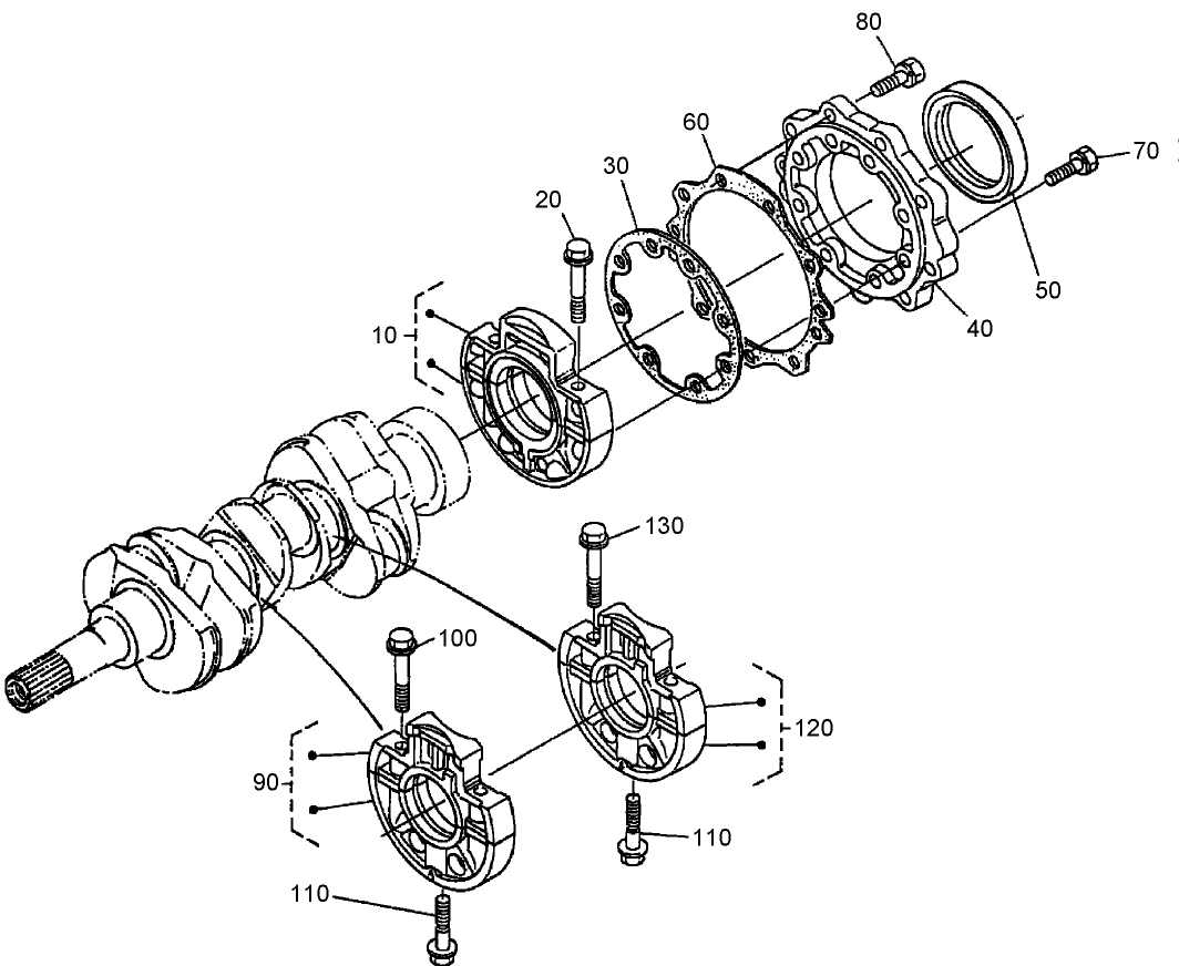 Main Bearing Case Assembly