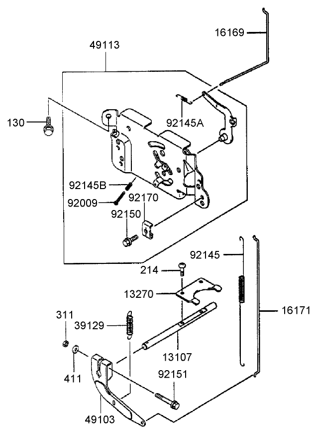Control Equipment Assembly Kawasaki FH500V-AS25