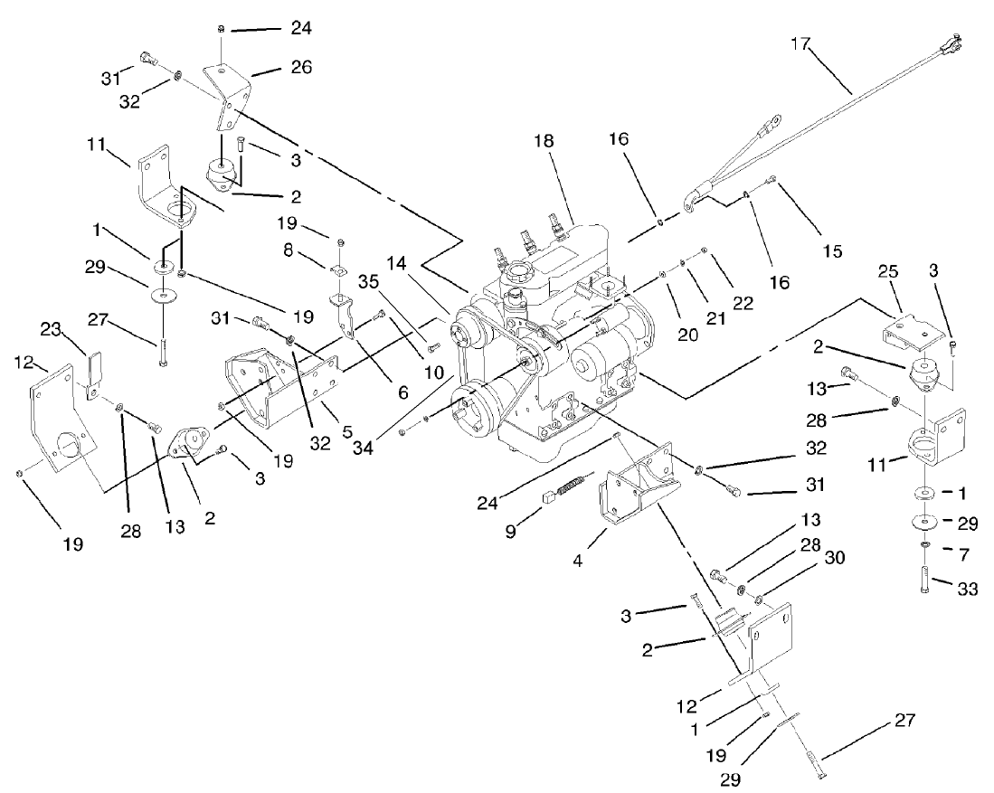 Engine Installation Assembly