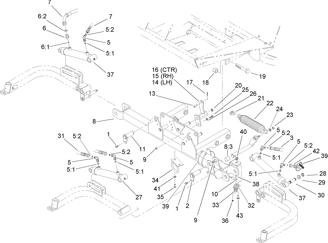 Front Lift Circuit Assembly