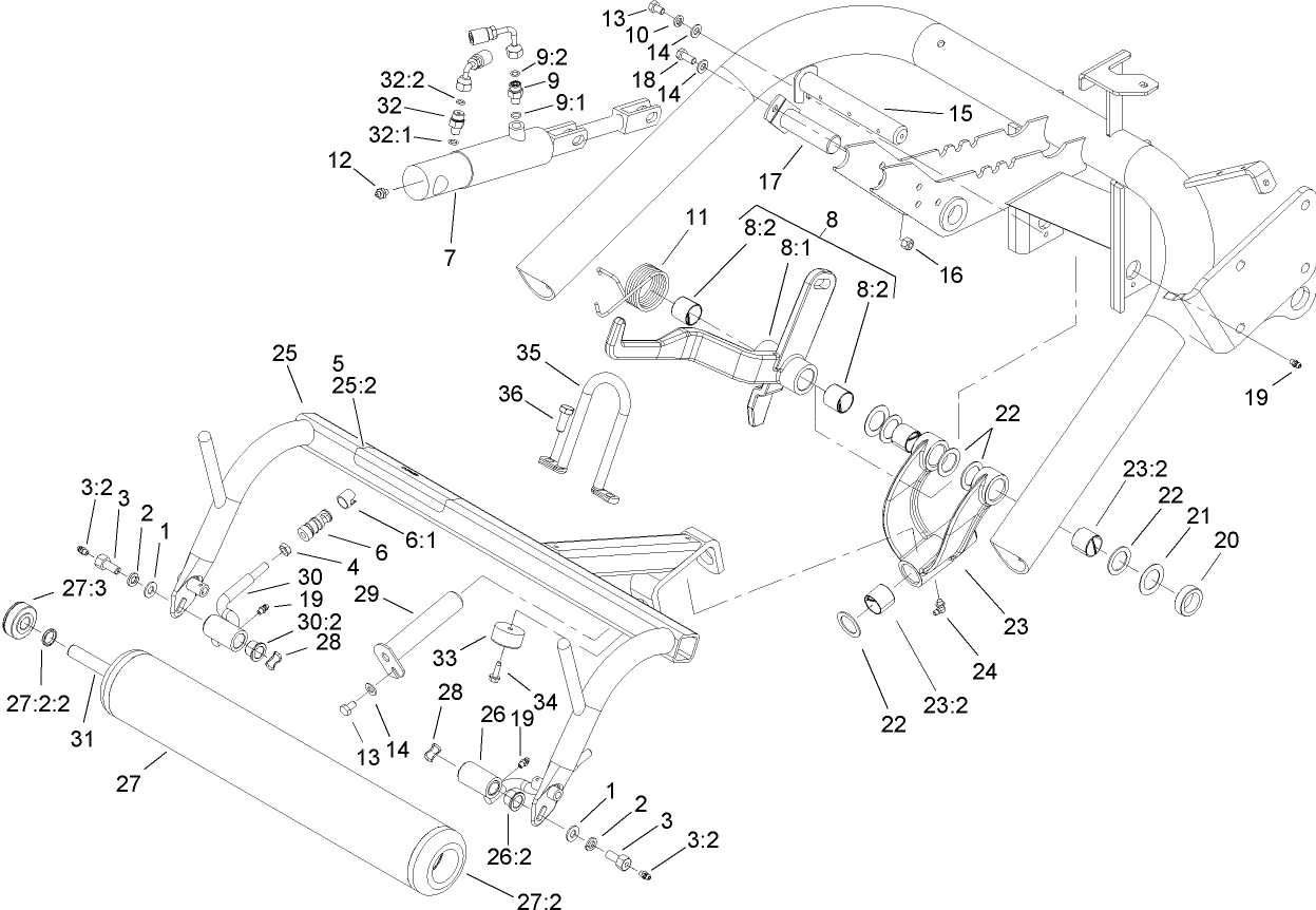 Center Pull Frame Assembly