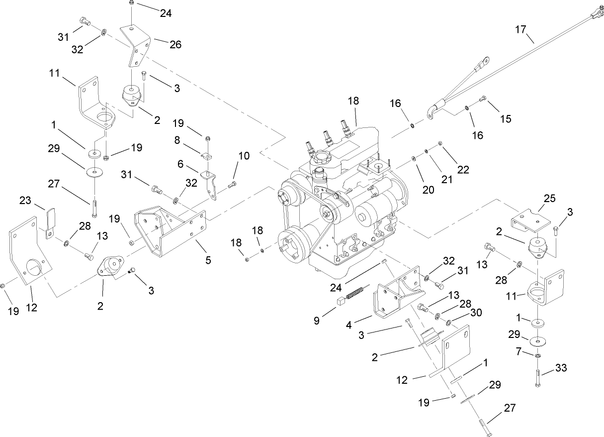 Engine Installation Assembly