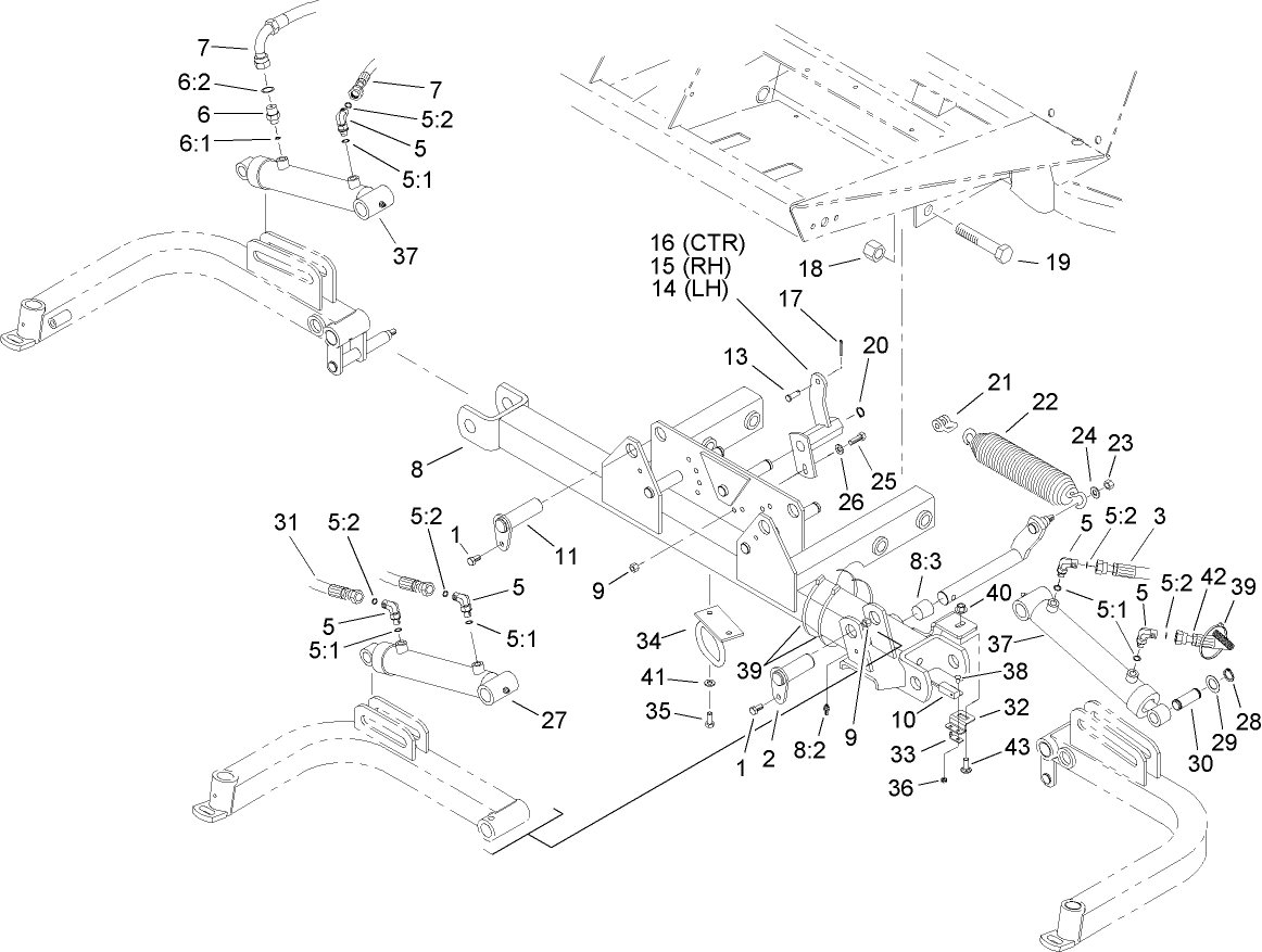 Front Lift Circuit Assembly