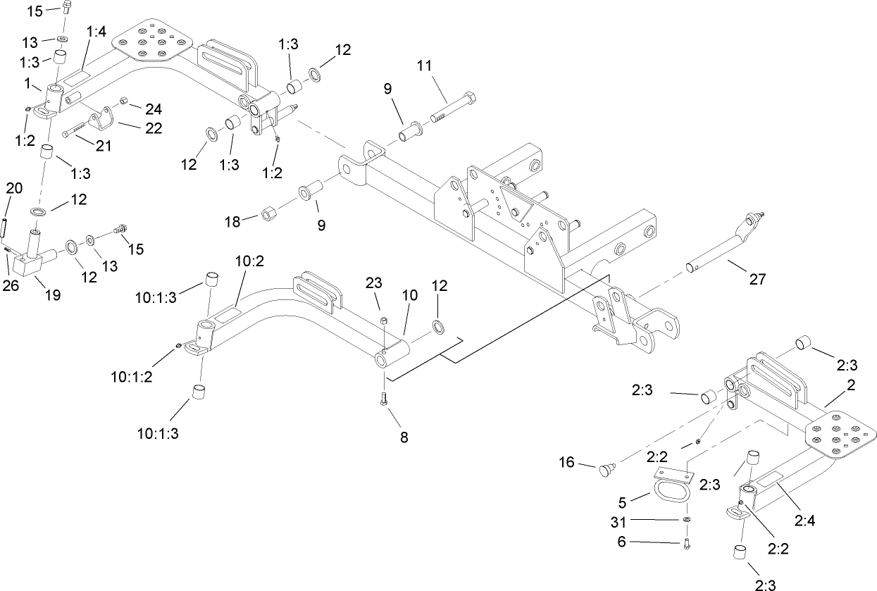 Front Lift Arm Assembly