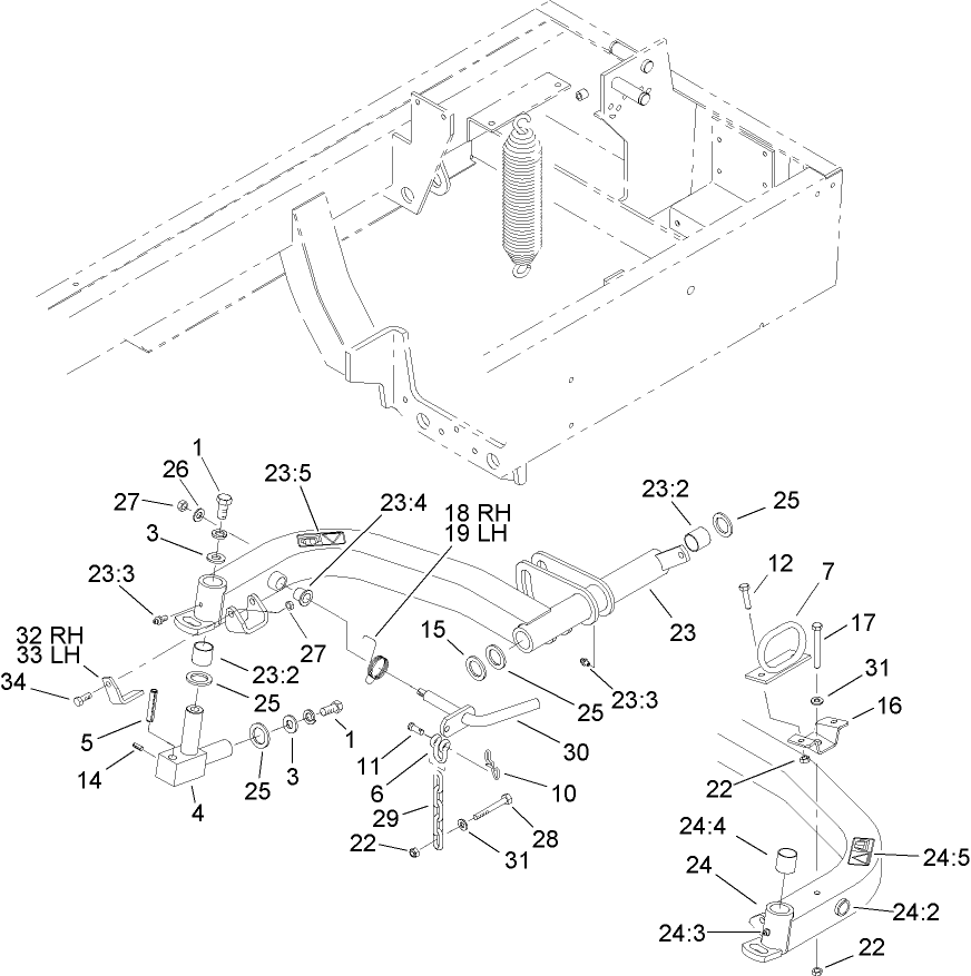 Rear Lift Arm Assembly