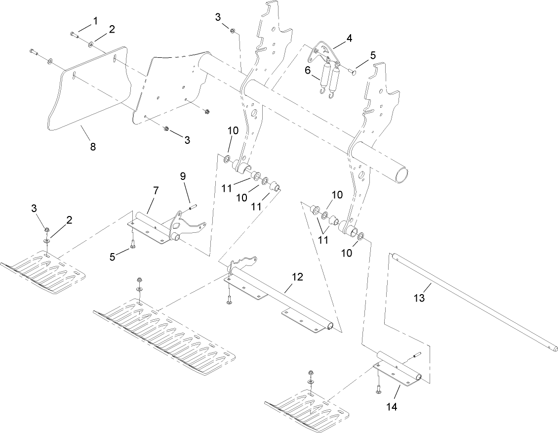 Coring Head Turf Guard Assembly