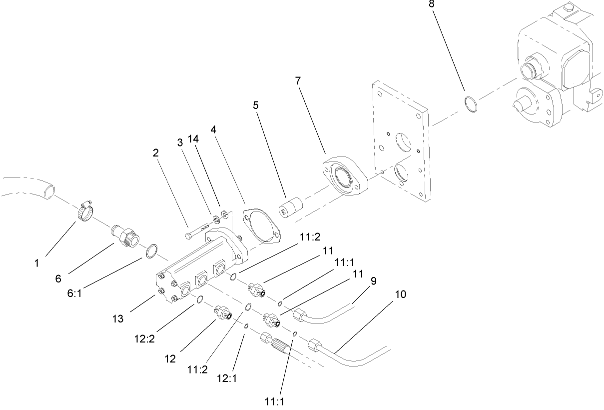 Gear Pump Installation Assembly