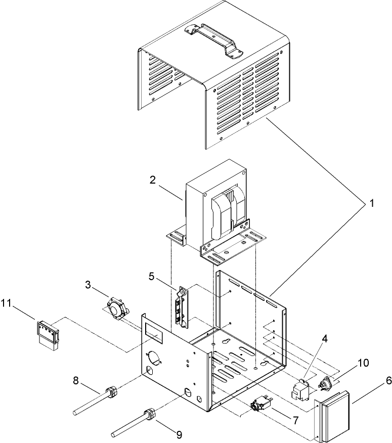 Offboard 48 Volt Charger Assembly No. 107-0346