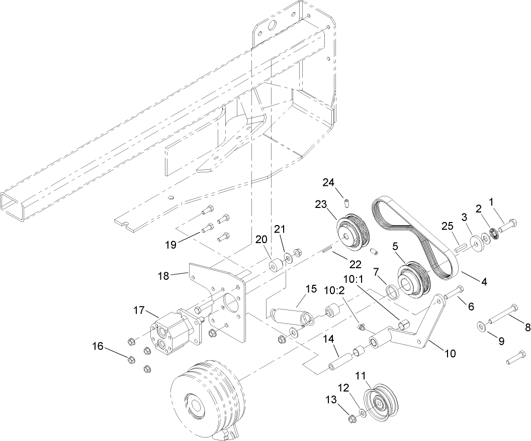 Cooling Pump Drive Assembly
