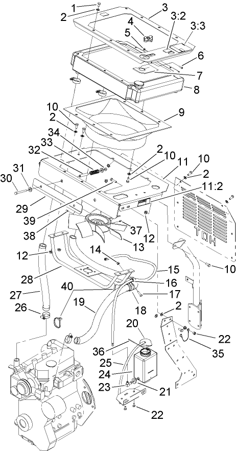Cooling System Assembly