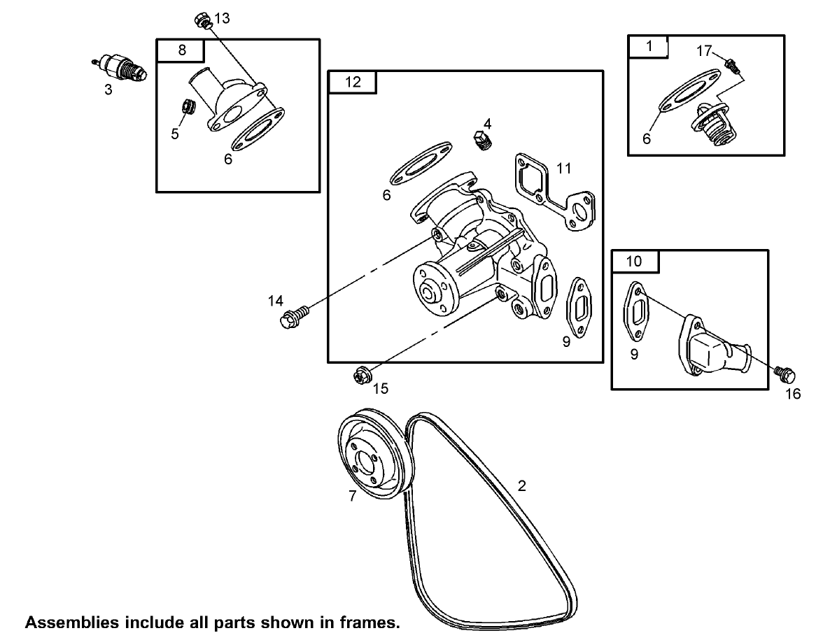 Water Pump Assembly