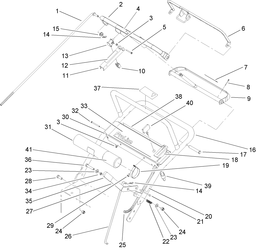 Upper Handle Assembly