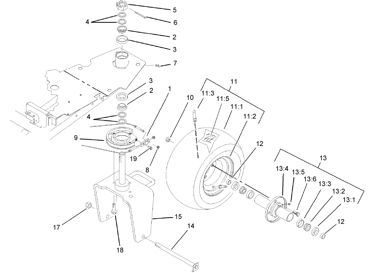 Rear Wheel Assembly