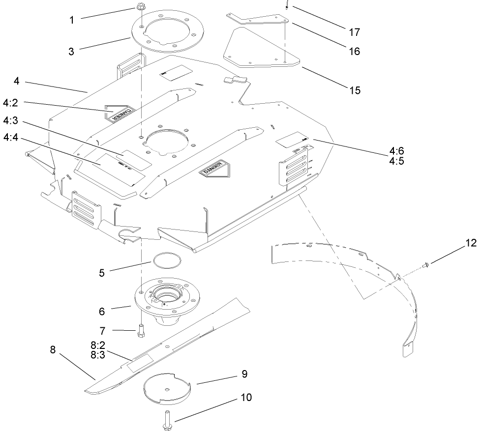 Housing and Blade Assembly
