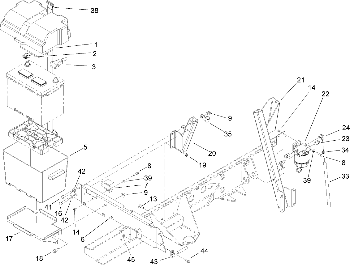 Battery Installation Assembly