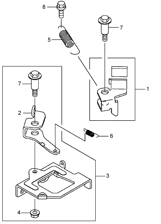 Brake and Lever Assembly