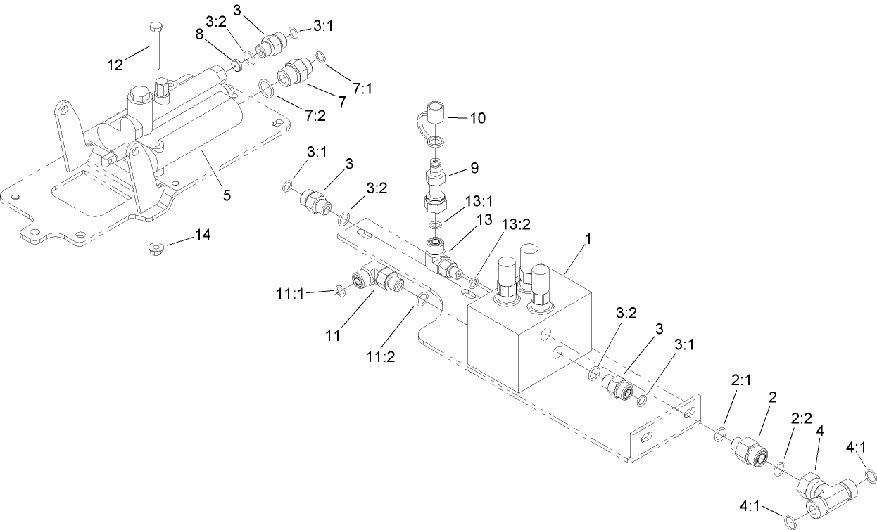 Lift Valve and Counter Balance Assembly