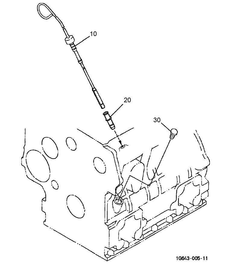 Dipstick and Guide Assembly