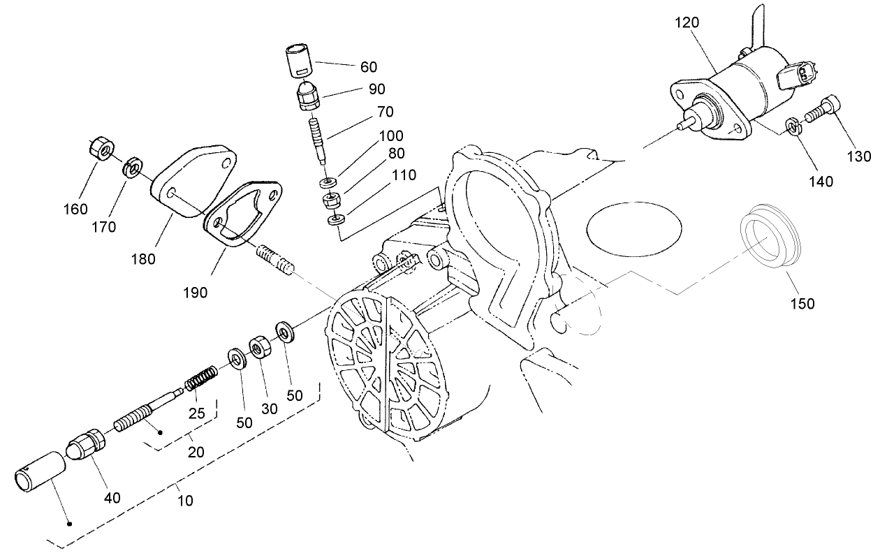 Idle Apparatus Assembly
