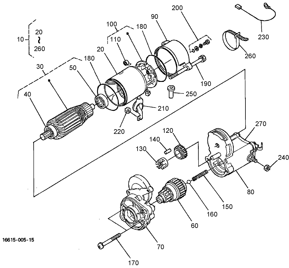 Starter (Component Part) Assembly