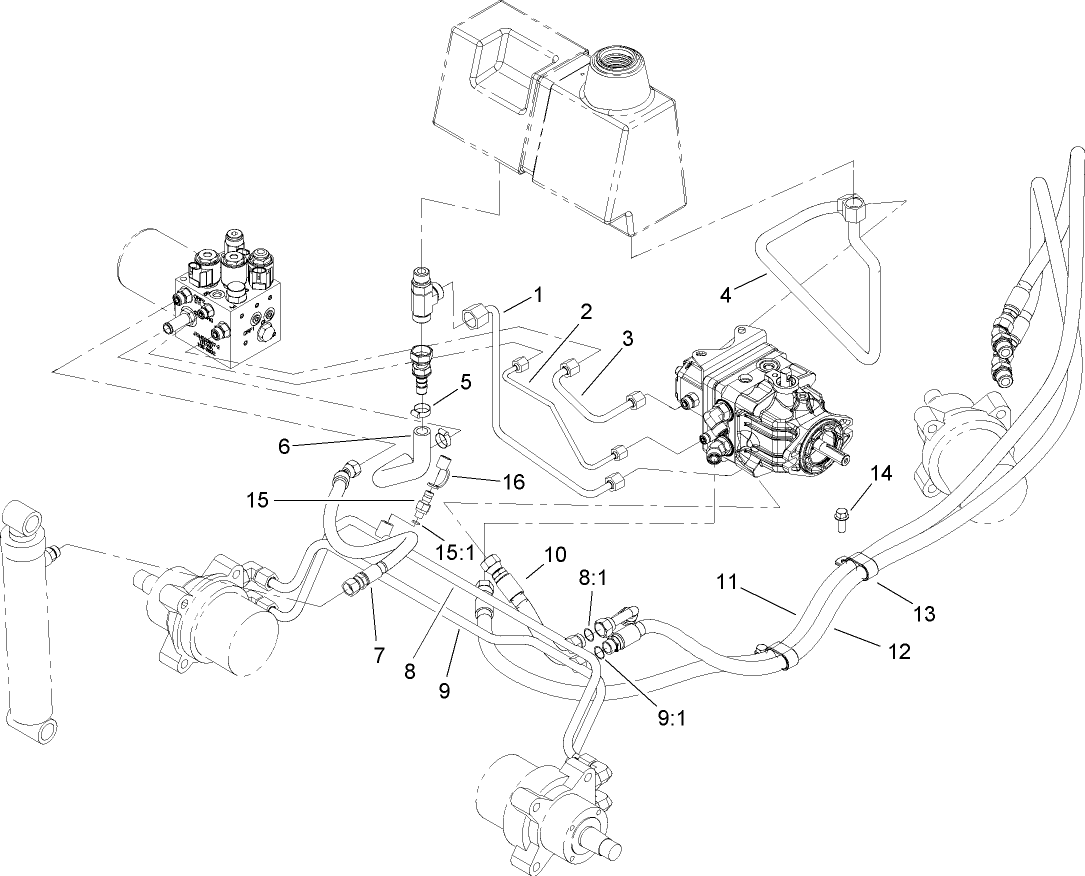 Hydraulic Line and Hose Assembly