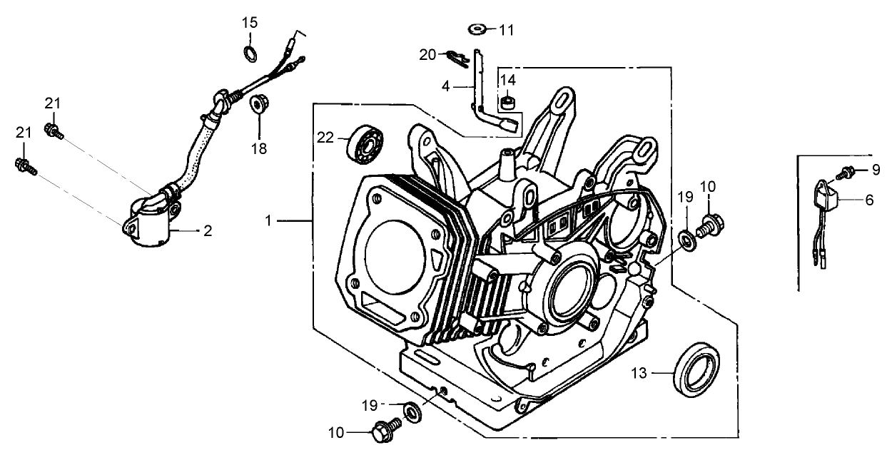 Cylinder Barrel Assembly  Honda GX390K1QNE2