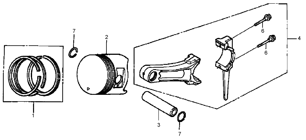 Piston Assembly  Honda GX390K1QNE2