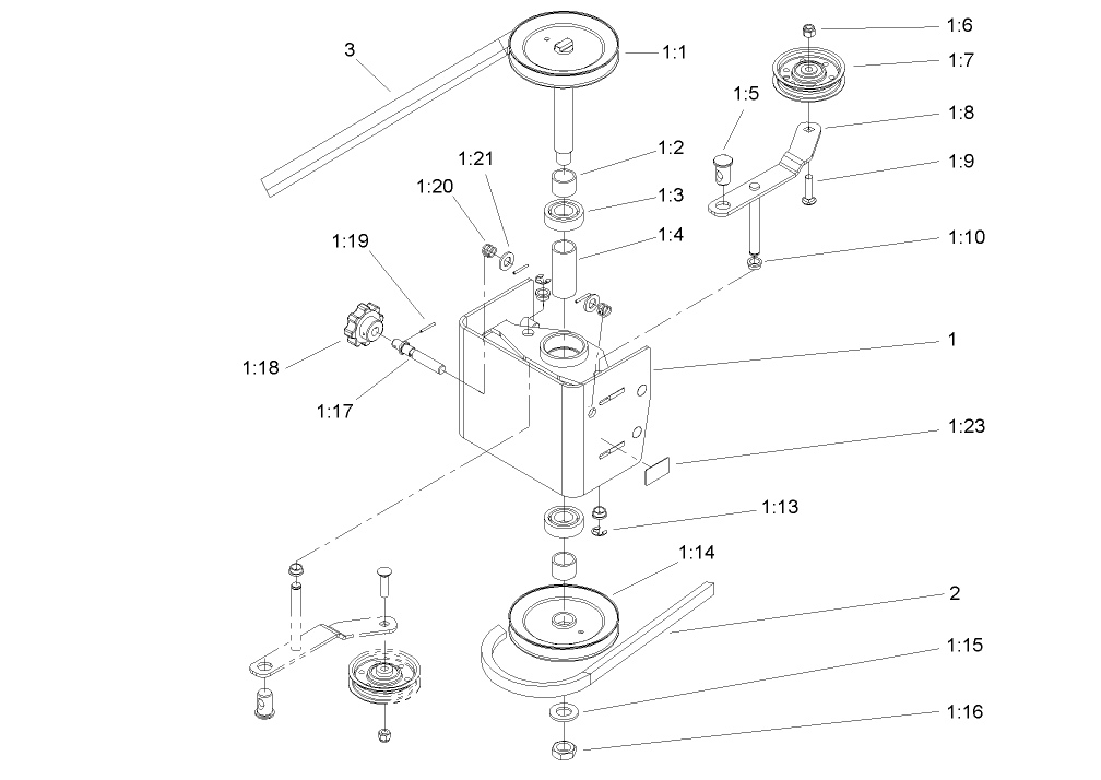 Pulley Box Assembly
