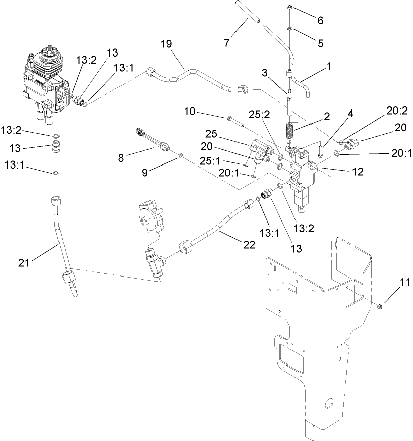 Principle Hydraulic Assembly