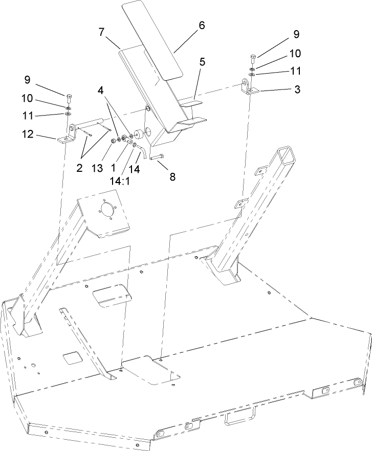 Traction Pedal Assembly