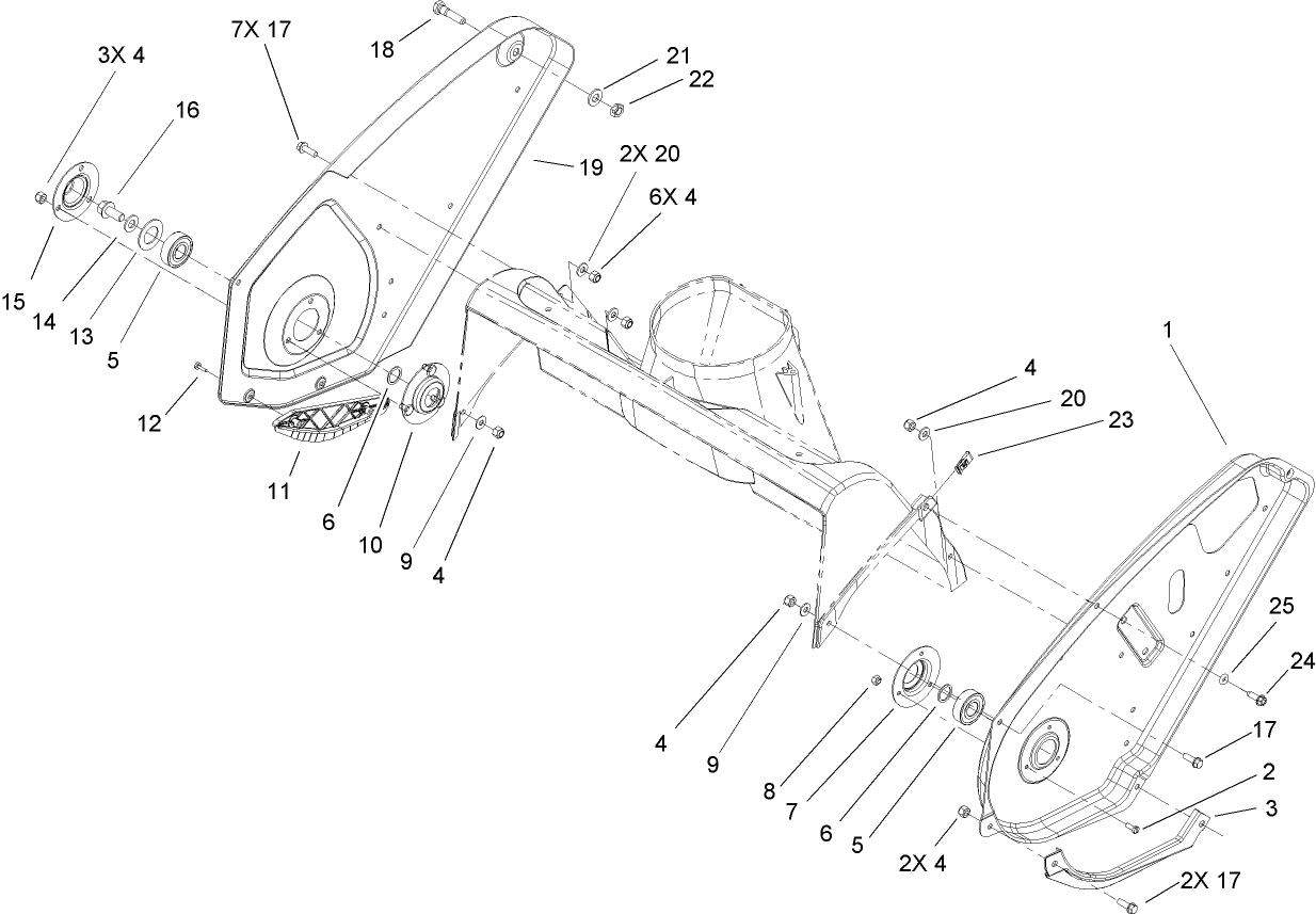 Upper Housing and Side Plate Assembly