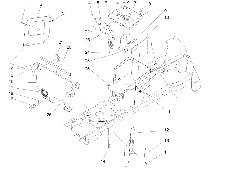 Hoodstand and Firewall Assembly