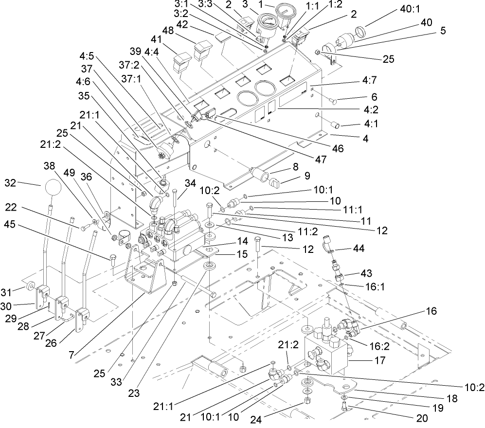 Control Console Assembly