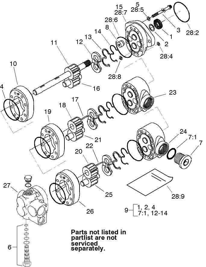 Gear Pump Assembly No. 100-3051