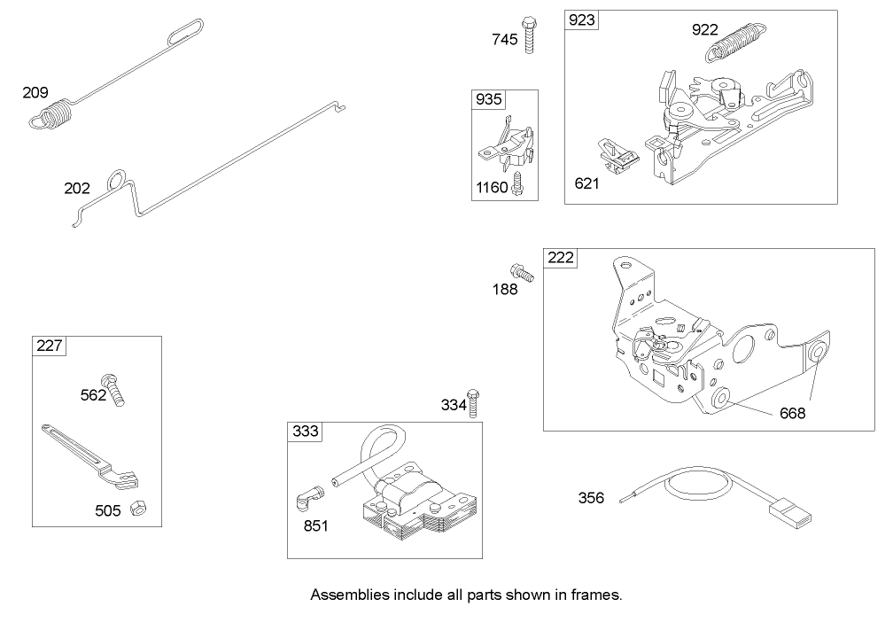 Governor Assembly  Briggs and Stratton 122K05-0171-E1