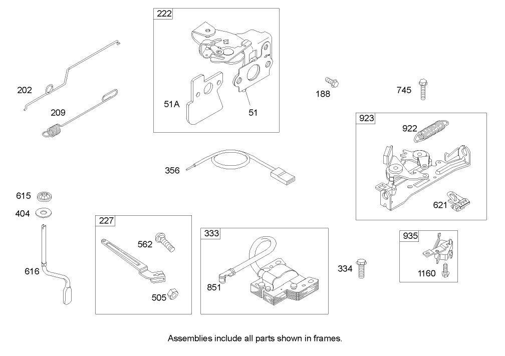 Governor Assembly  Briggs and Stratton 122607-0116-E1