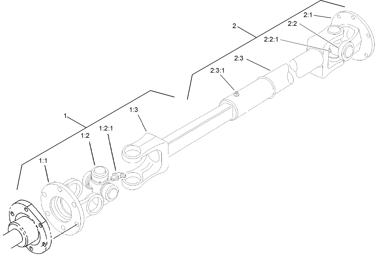 Driveshaft Assembly No. 98-5009