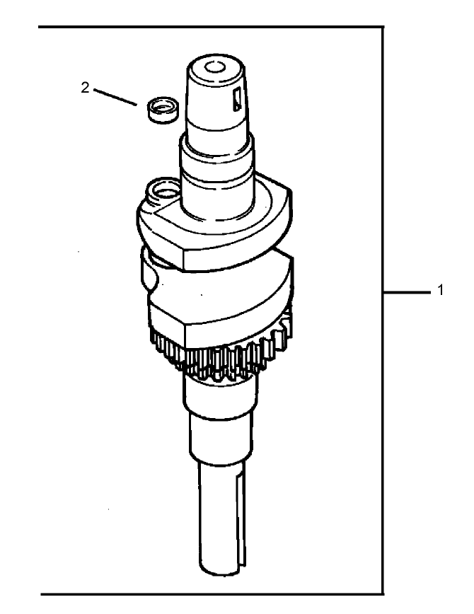 Crankshaft Assembly  Kohler CV15T-41629