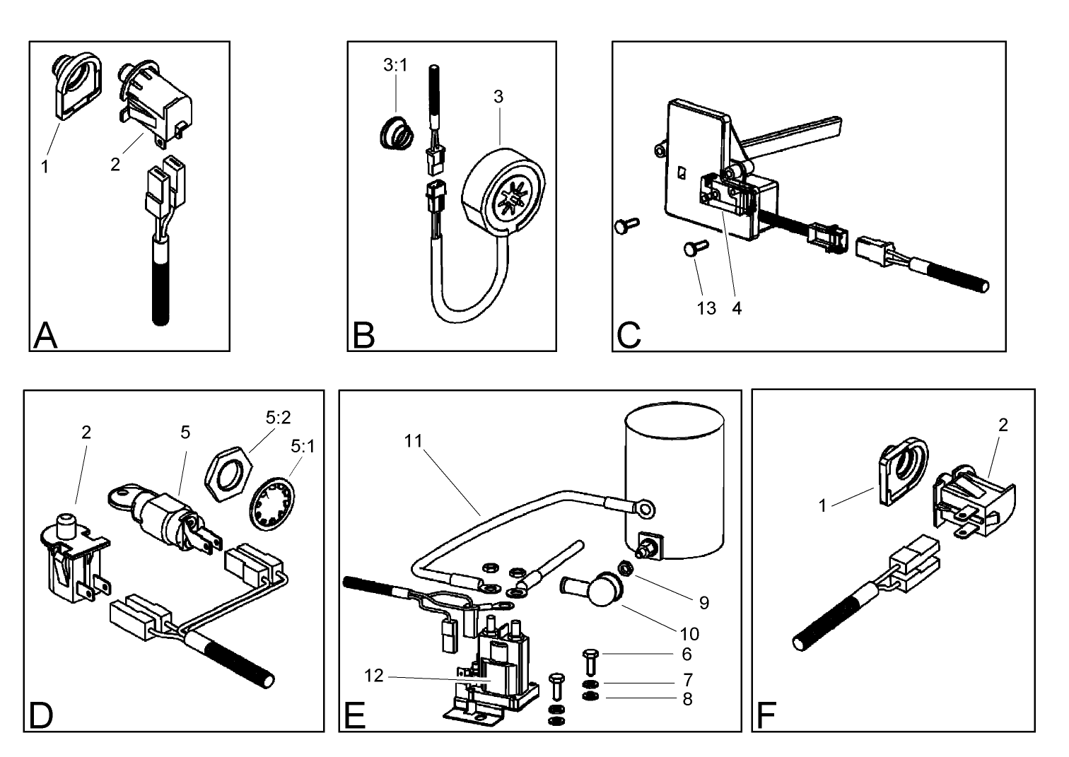 Electrical Switch Assembly No. 1