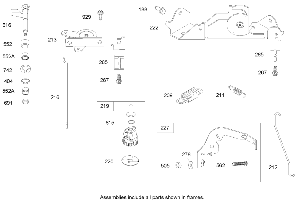 Governor Assembly  Briggs and Stratton 406777-0157-E1