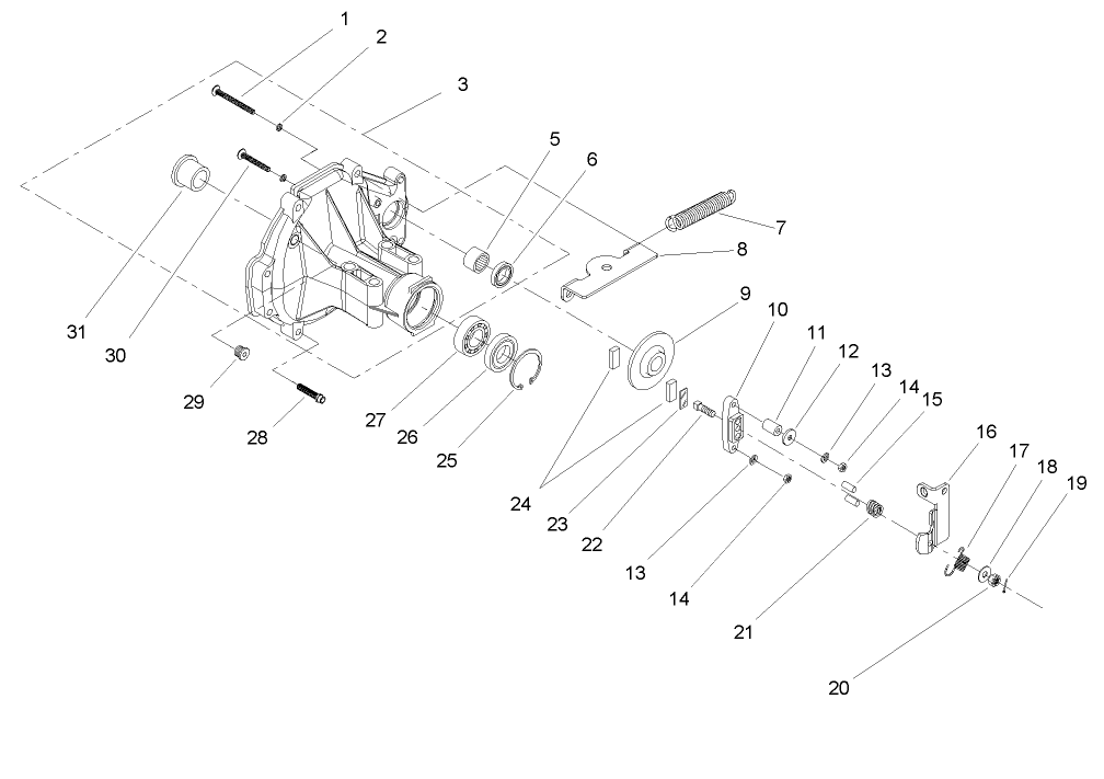 Brake Assembly  Transaxle Assembly No. 104-4310