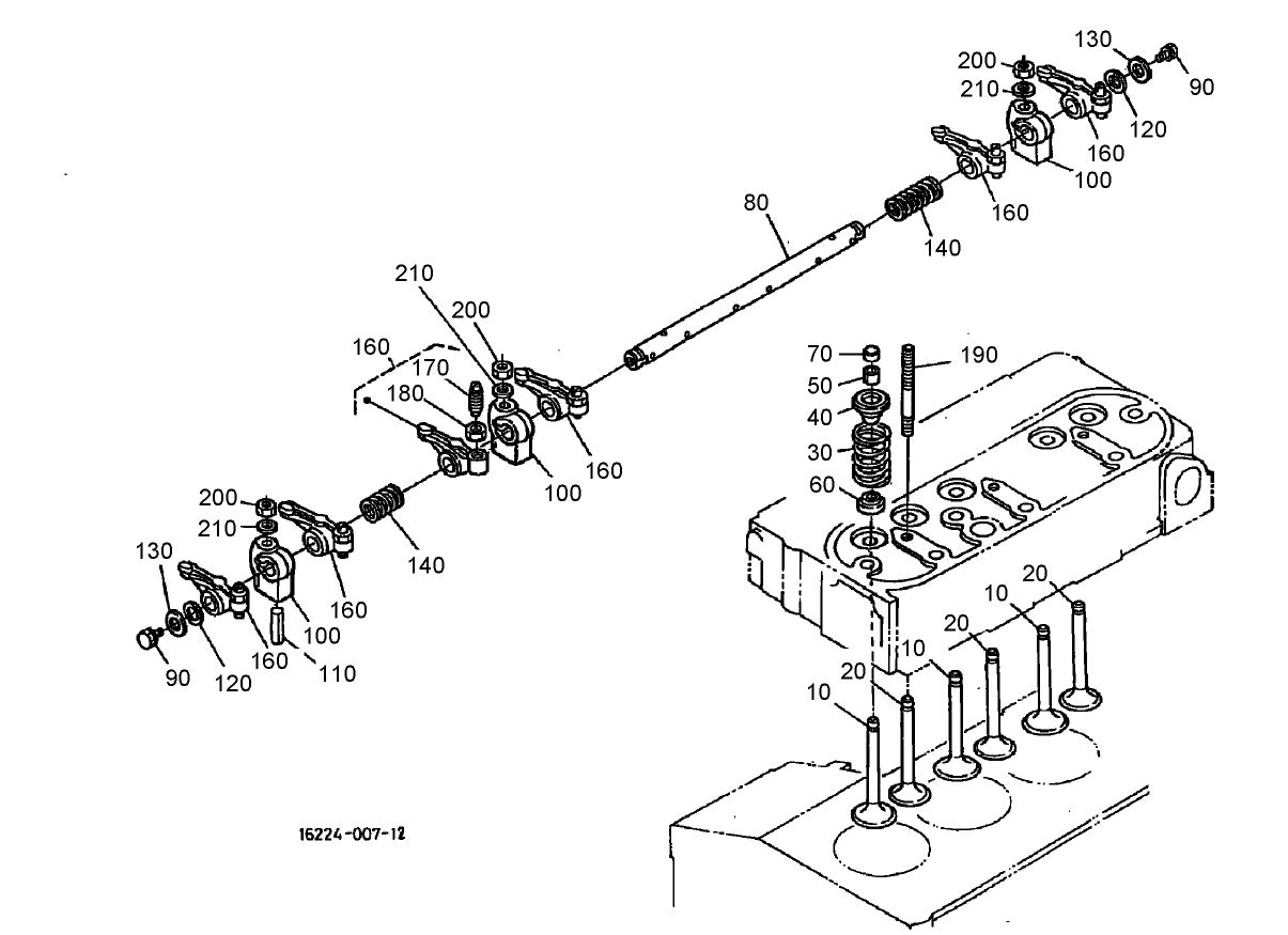 Valve Rocker Arm Assembly