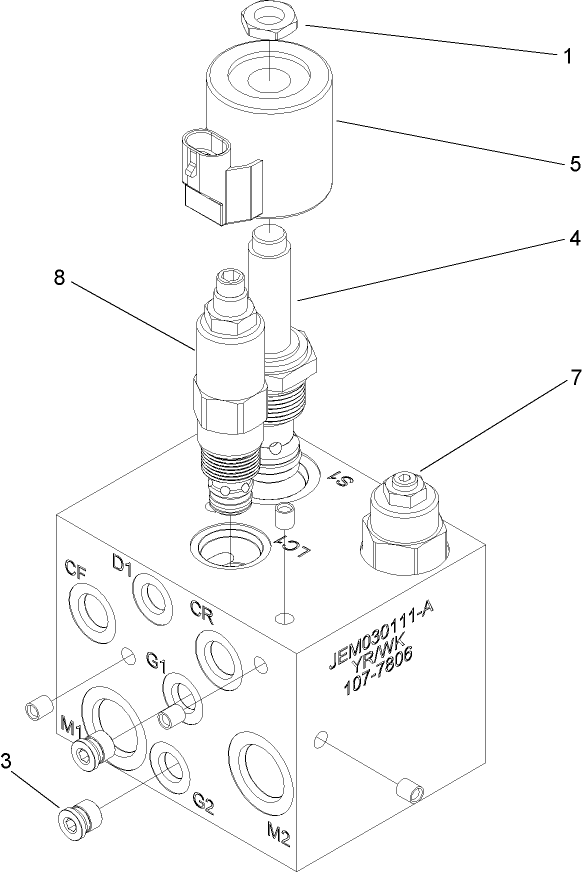 Manifold Block Assembly No. 107-7806